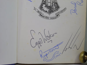 HARRY POTTER AND THE HALF-BLOOD PRINCE 2005 SIGNED BY J.K. ROWLING & CAST MEMBERS