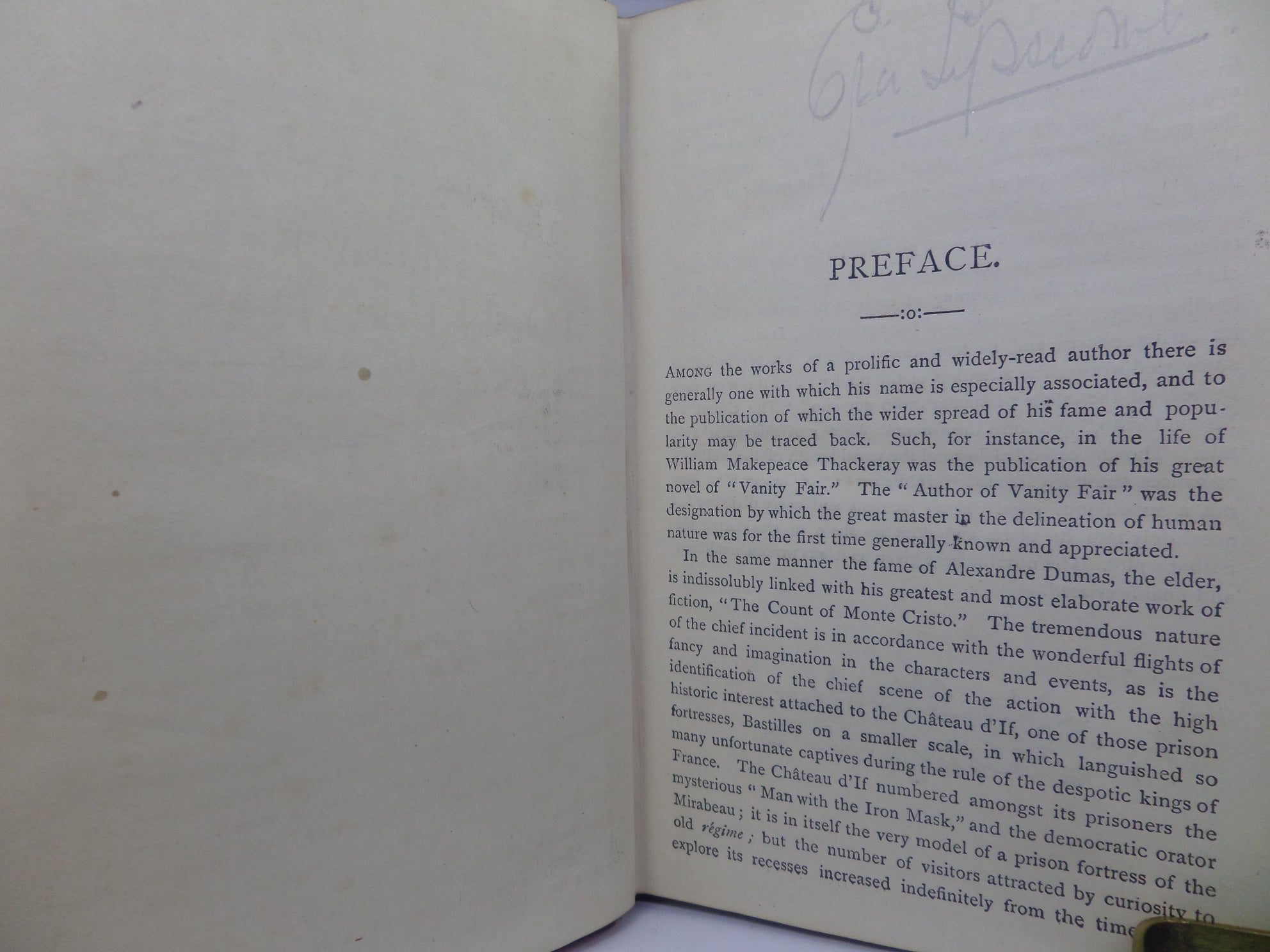 THE COUNT OF MONTE CRISTO BY ALEXANDRE DUMAS CA.1900 LEATHER BINDING