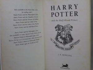 HARRY POTTER AND THE HALF-BLOOD PRINCE 2005 SIGNED BY J.K. ROWLING & CAST MEMBERS