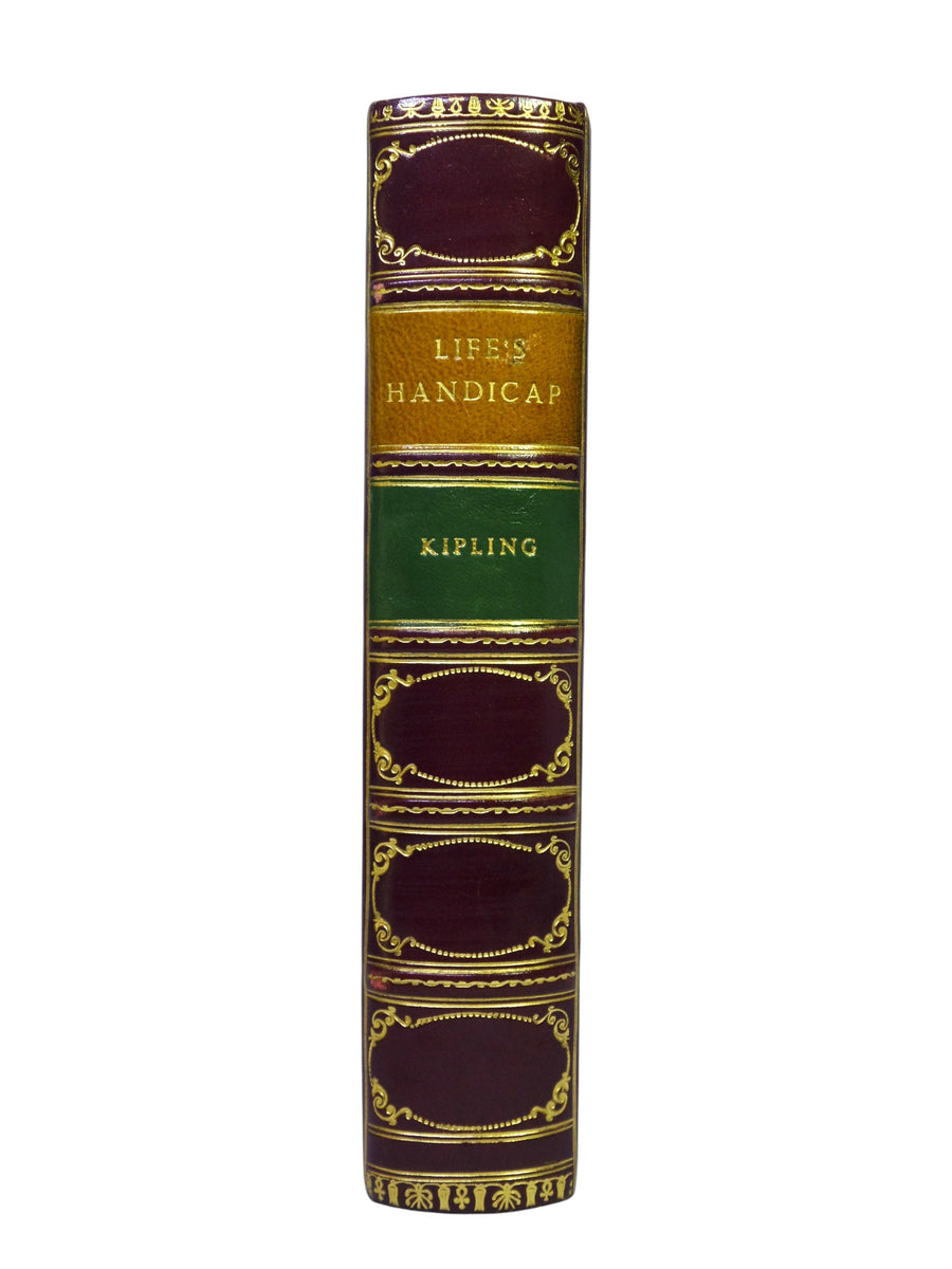 LIFE'S HANDICAP BY RUDYARD KIPLING 1891 FIRST EDITION BAYNTUN RIVIERE ...