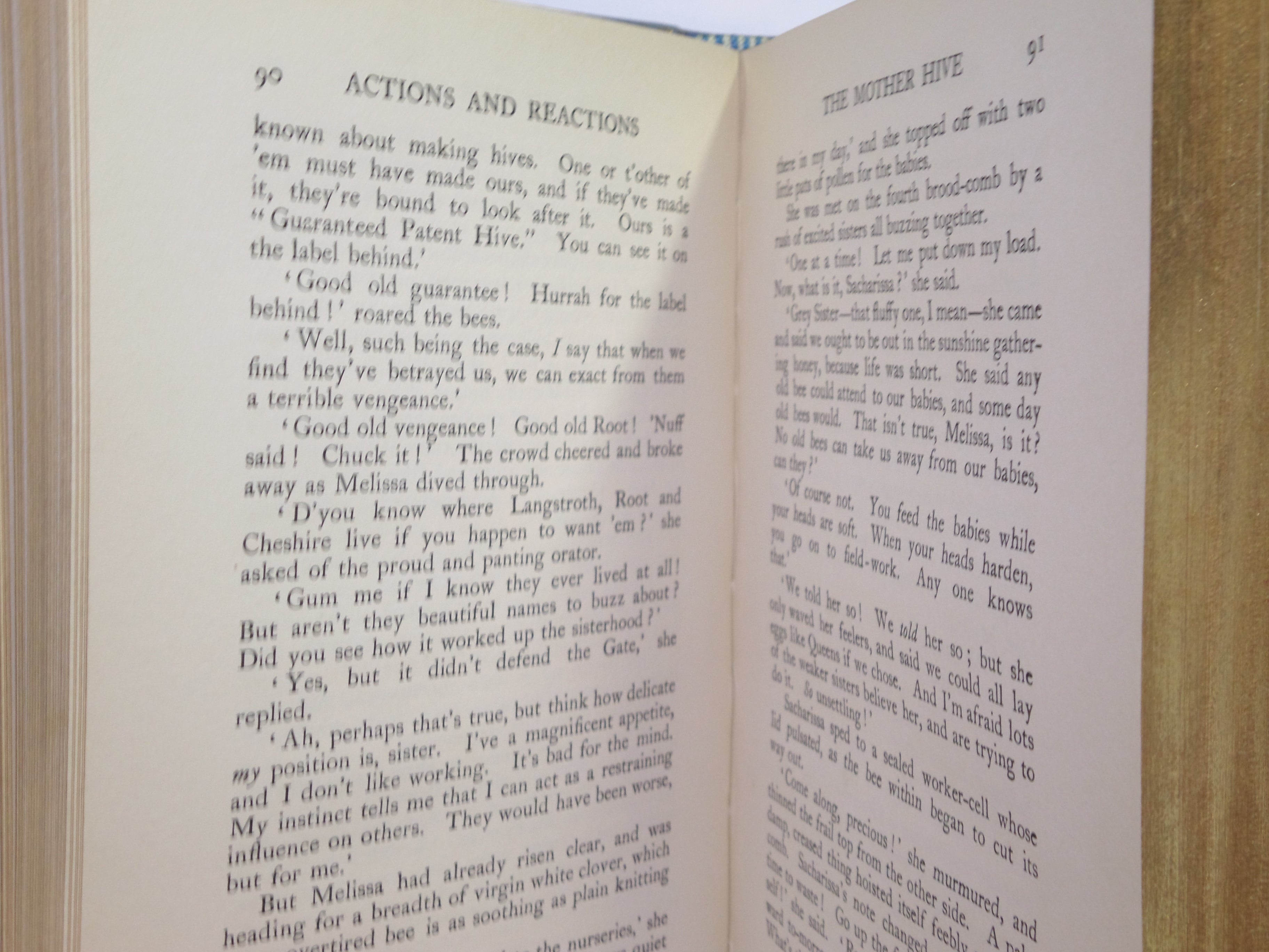 ACTIONS AND REACTIONS BY RUDYARD KIPLING 1909 BAYNTUN BINDING
