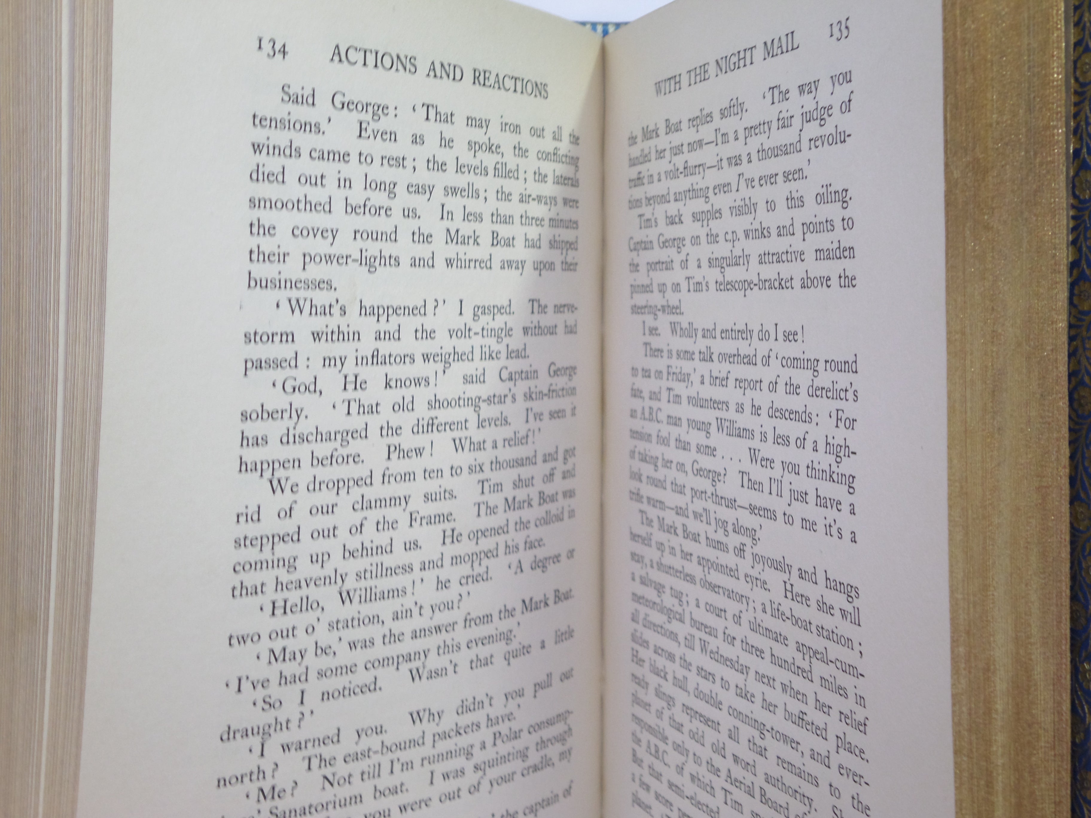 ACTIONS AND REACTIONS BY RUDYARD KIPLING 1909 BAYNTUN BINDING