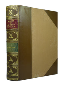MEMOIRS OF MAJOR-GENERAL SIR HENRY HAVELOCK BY JOHN CLARK MARSHMAN 1867 FINELY BOUND BY BAYNTUN-RIVIERE