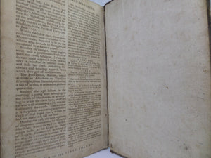 THE DUMFRIES WEEKLY MAGAZINE VOLUME ONE 1773 LEATHER BINDING
