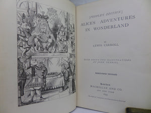 ALICE'S ADVENTURES IN WONDERLAND BY LEWIS CARROLL 1893