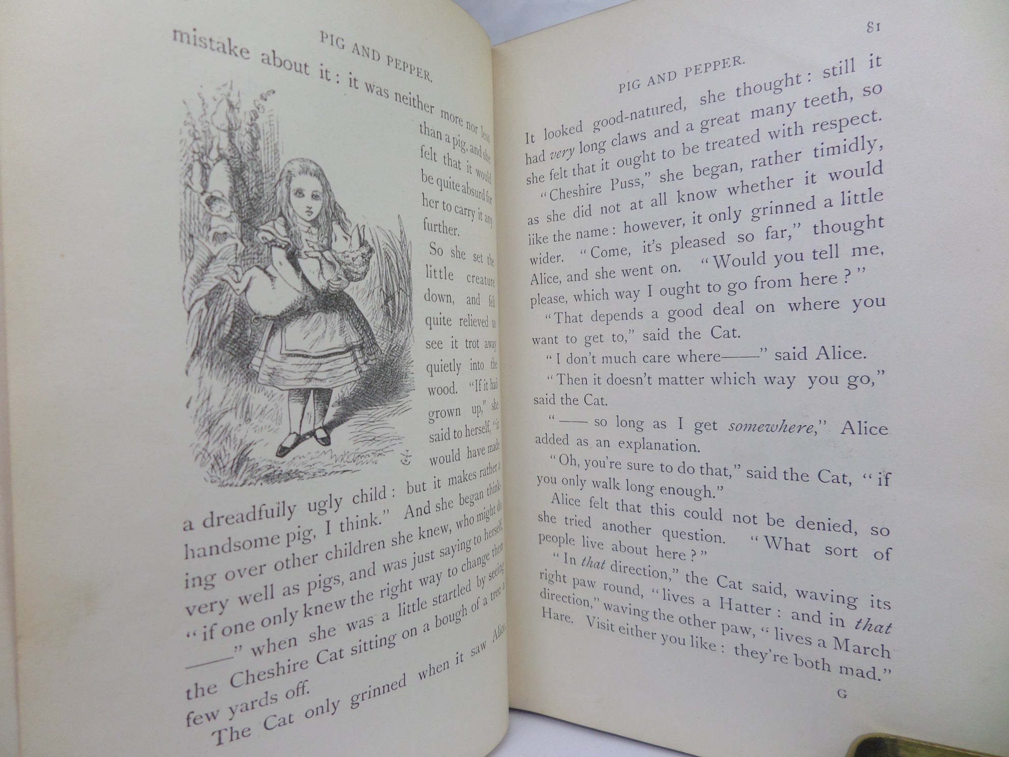 ALICE'S ADVENTURES IN WONDERLAND BY LEWIS CARROLL 1893