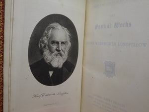 THE POETICAL WORKS OF HENRY WADSWORTH LONGFELLOW 1908 ARTS & CRAFTS BINDING