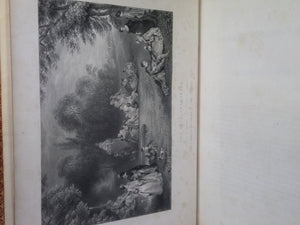 GEMS OF EUROPEAN ART: THE BEST PICTURES OF THE BEST SCHOOLS EDITED BY S.C. HALL 1846 FINE BINDING