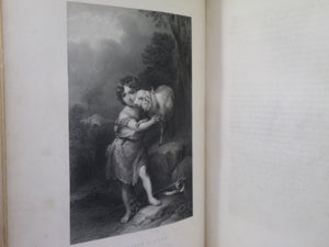 GEMS OF EUROPEAN ART: THE BEST PICTURES OF THE BEST SCHOOLS EDITED BY S.C. HALL 1846 FINE BINDING