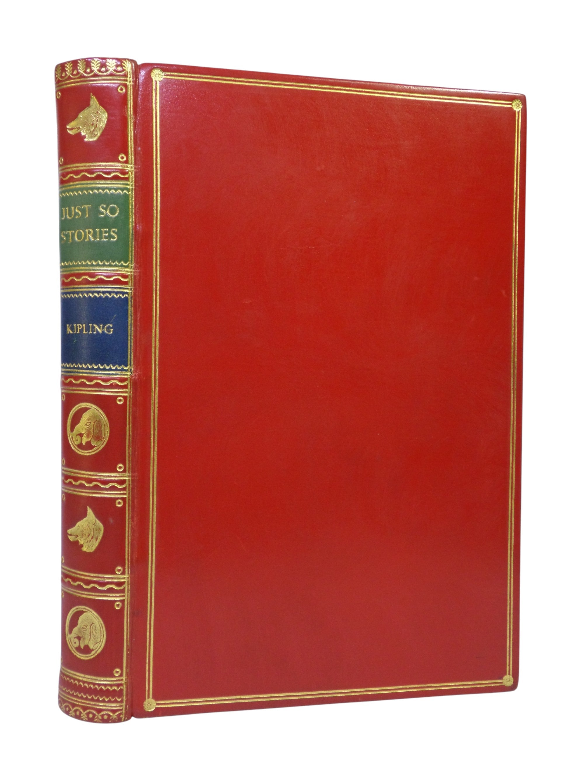 JUST SO STORIES BY RUDYARD KIPLING 1961 BAYNTUN RIVIERE FINE BINDING