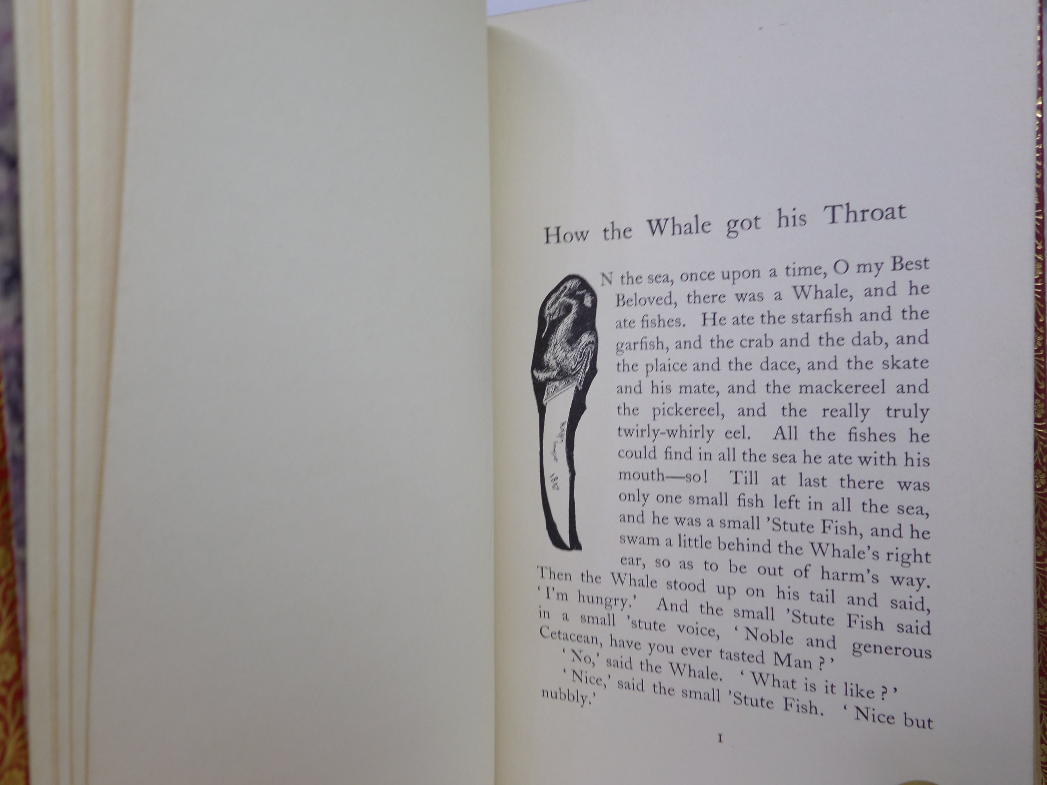 JUST SO STORIES BY RUDYARD KIPLING 1961 BAYNTUN RIVIERE FINE BINDING