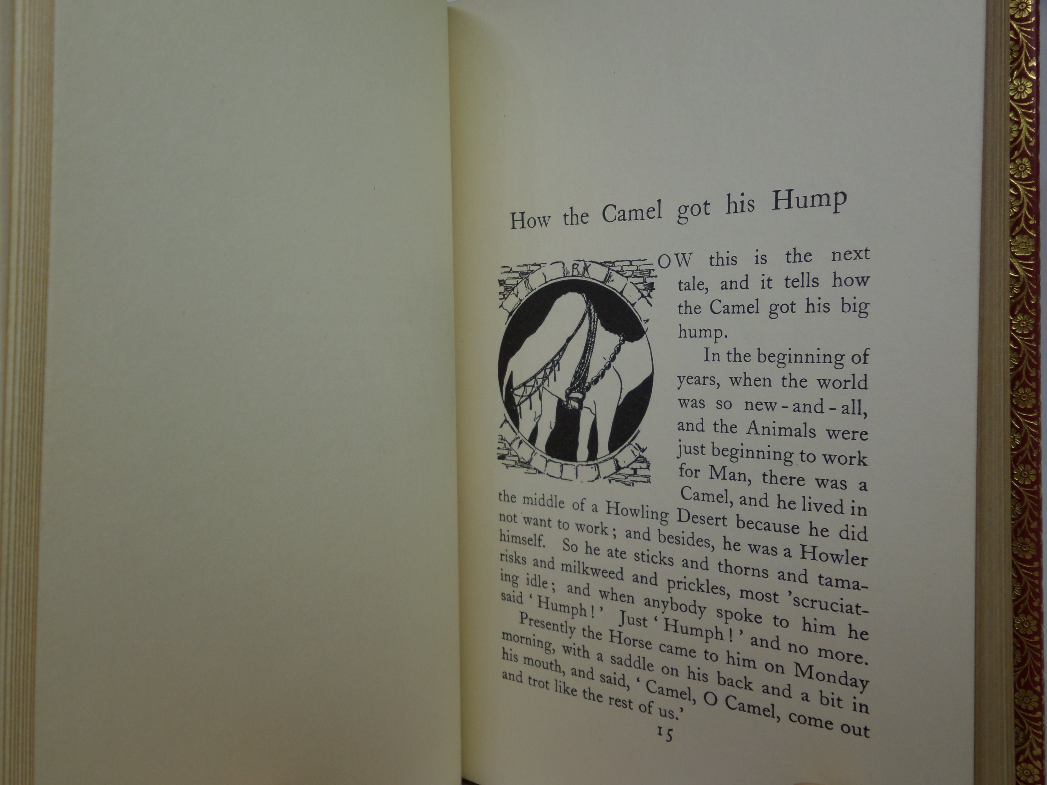 JUST SO STORIES BY RUDYARD KIPLING 1961 BAYNTUN RIVIERE FINE BINDING