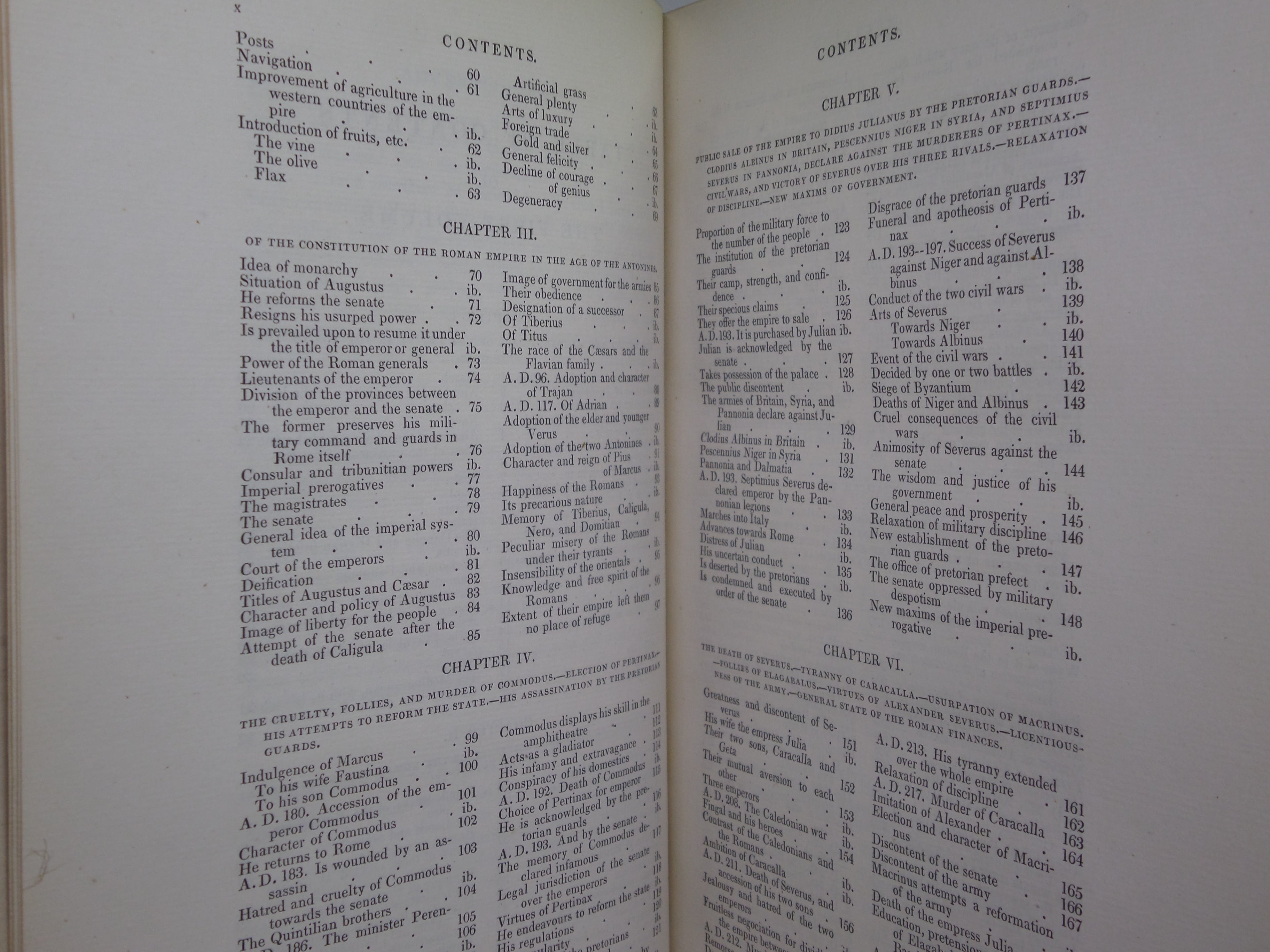 THE HISTORY OF THE DECLINE AND FALL OF THE ROMAN EMPIRE 1827 EDWARD GIBBON, FINELY BOUND BY BAYNTUN