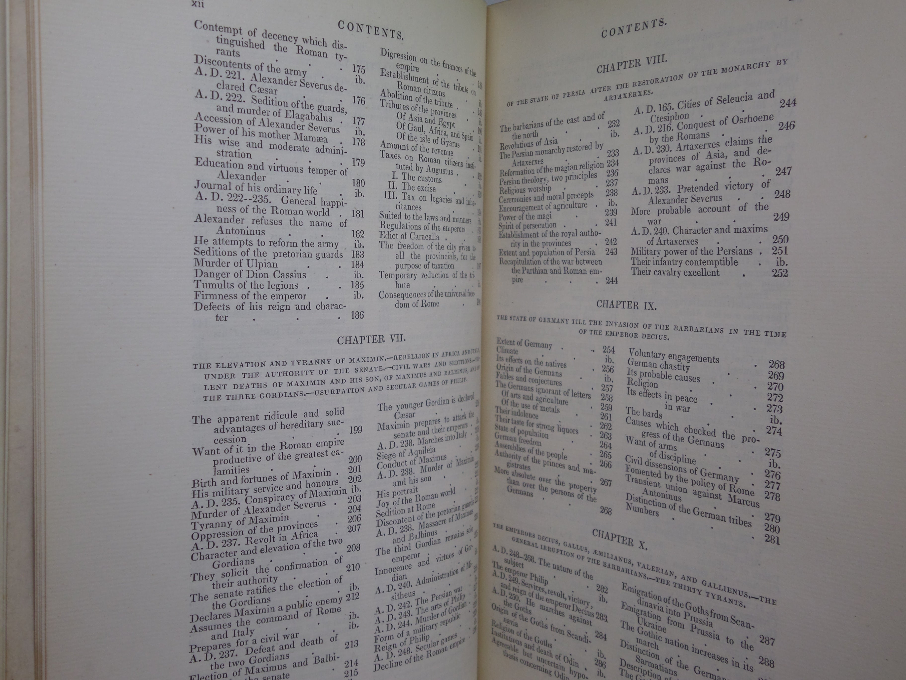 THE HISTORY OF THE DECLINE AND FALL OF THE ROMAN EMPIRE 1827 EDWARD GIBBON, FINELY BOUND BY BAYNTUN