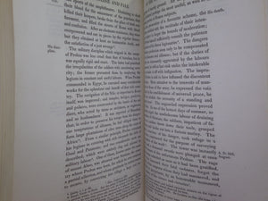 THE HISTORY OF THE DECLINE AND FALL OF THE ROMAN EMPIRE 1827 EDWARD GIBBON, FINELY BOUND BY BAYNTUN