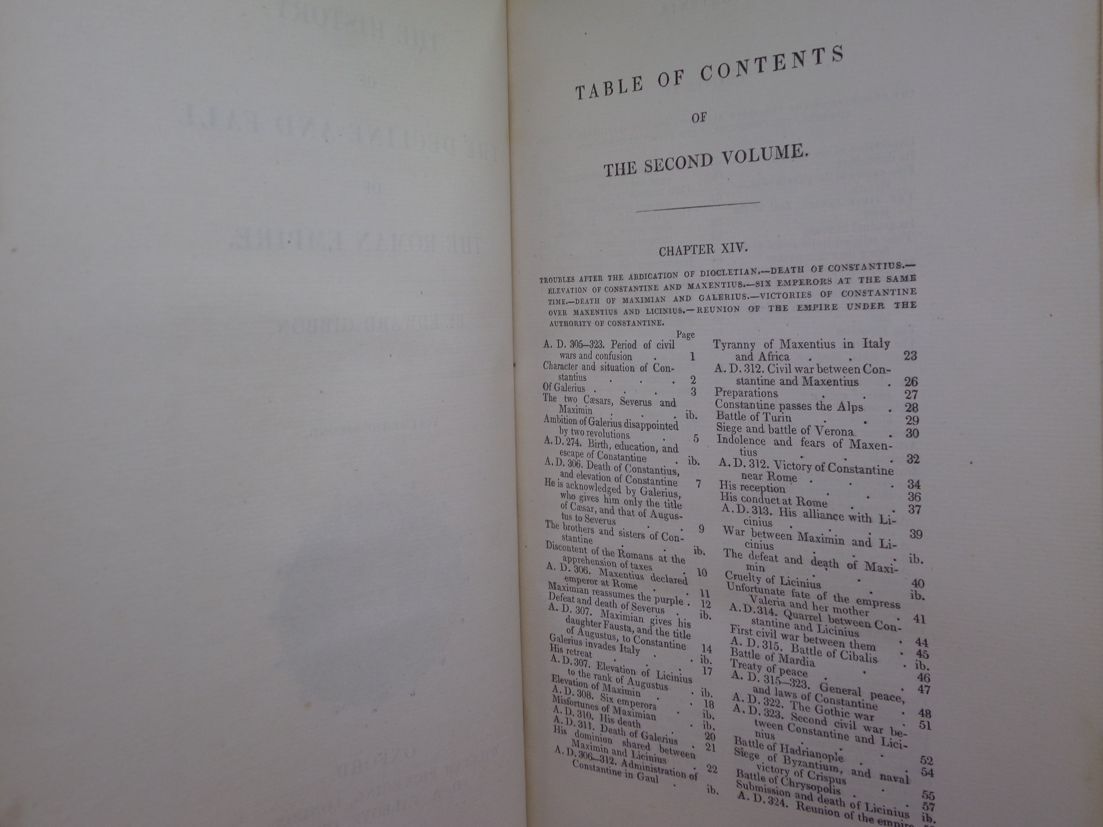 THE HISTORY OF THE DECLINE AND FALL OF THE ROMAN EMPIRE 1827 EDWARD GIBBON, FINELY BOUND BY BAYNTUN