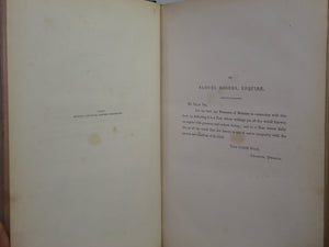 MASTER HUMPHREY'S CLOCK BY CHARLES DICKENS 1840-1841 FIRST EDITION LEATHER BOUND