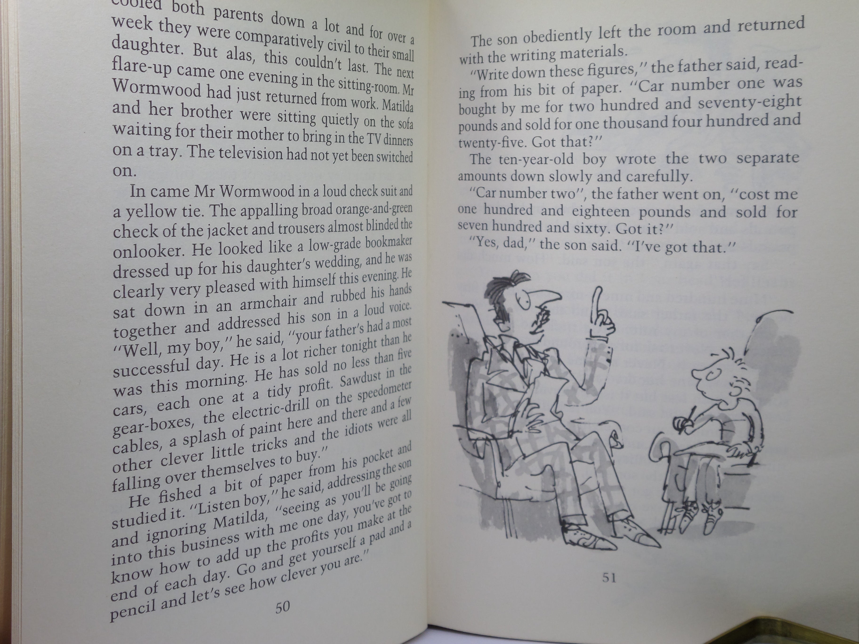 MATILDA BY ROALD DAHL 1988 FIRST EDITION