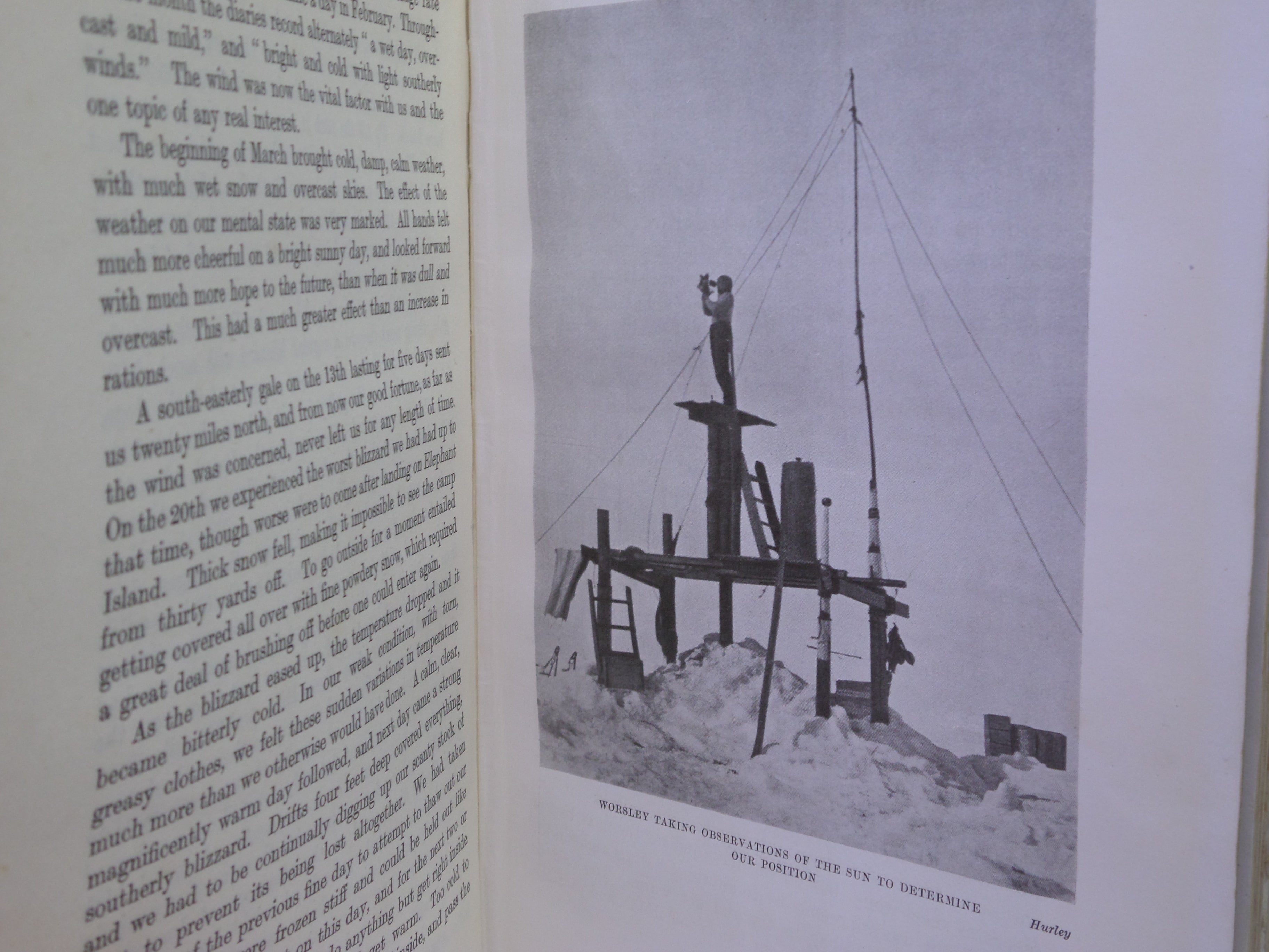 SOUTH: THE STORY OF SHACKLETON'S LAST EXPEDITION 1914-1917 BY ERNEST SHACKLETON 1920