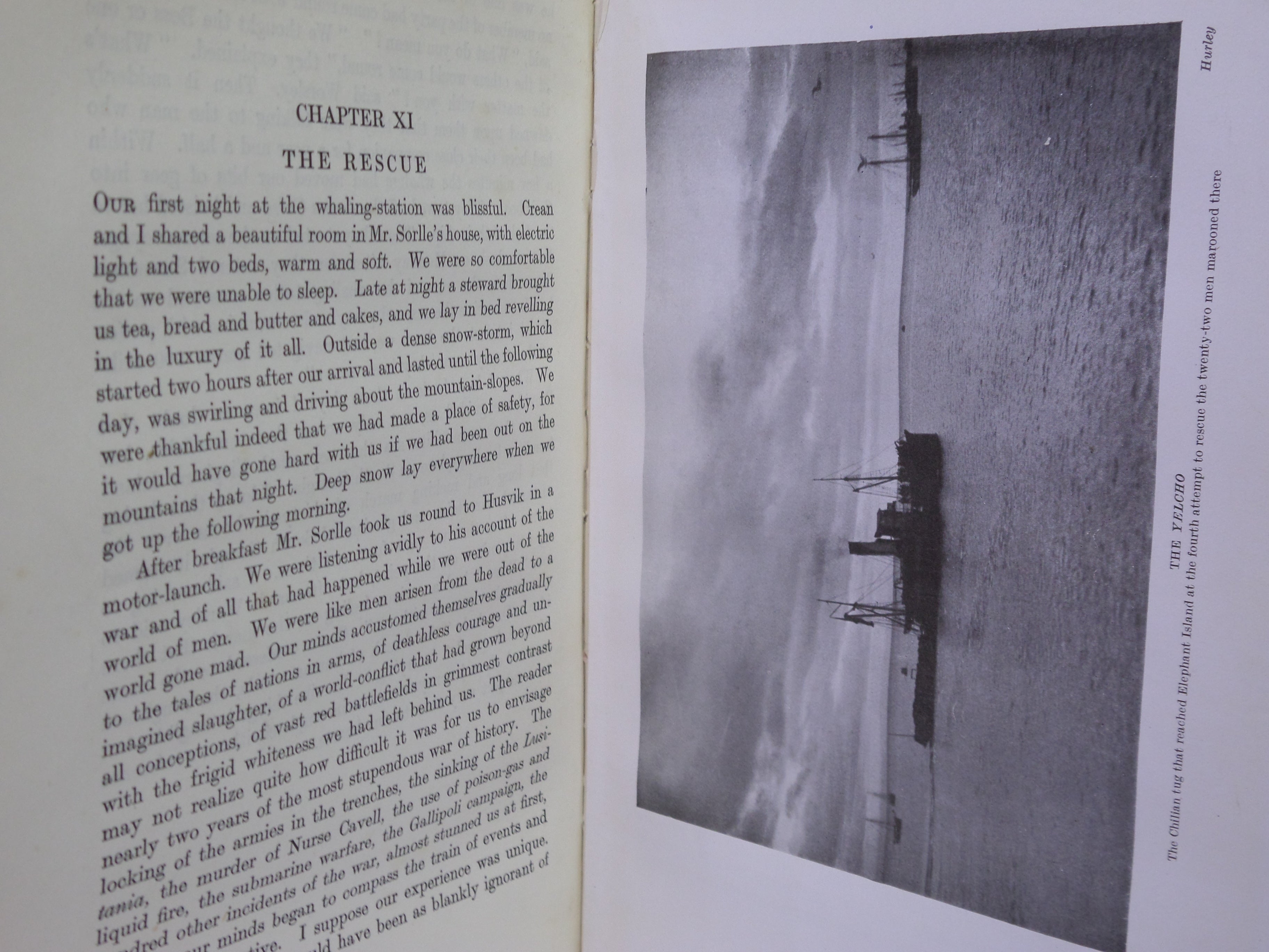 SOUTH: THE STORY OF SHACKLETON'S LAST EXPEDITION 1914-1917 BY ERNEST SHACKLETON 1920