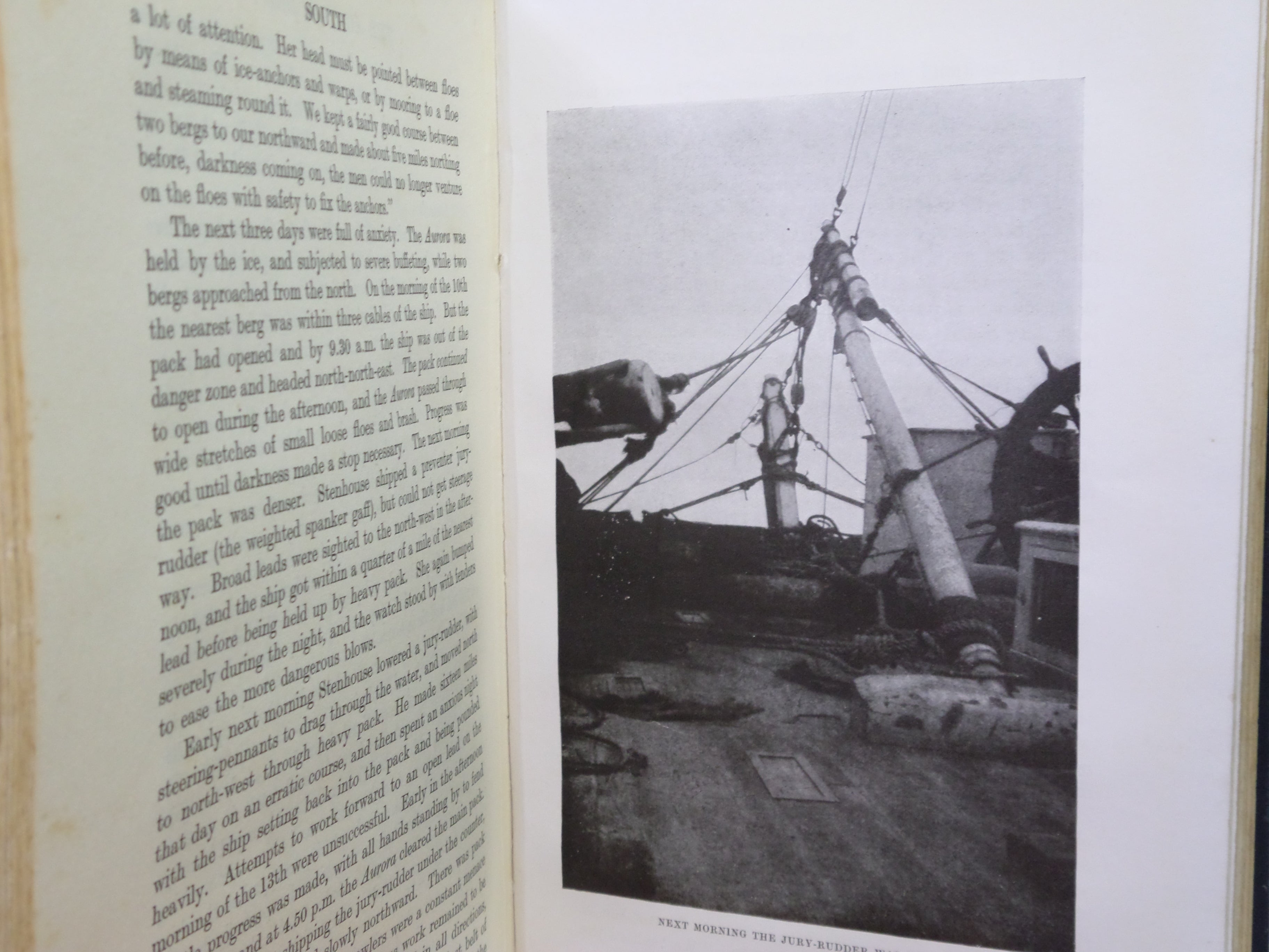 SOUTH: THE STORY OF SHACKLETON'S LAST EXPEDITION 1914-1917 BY ERNEST SHACKLETON 1920