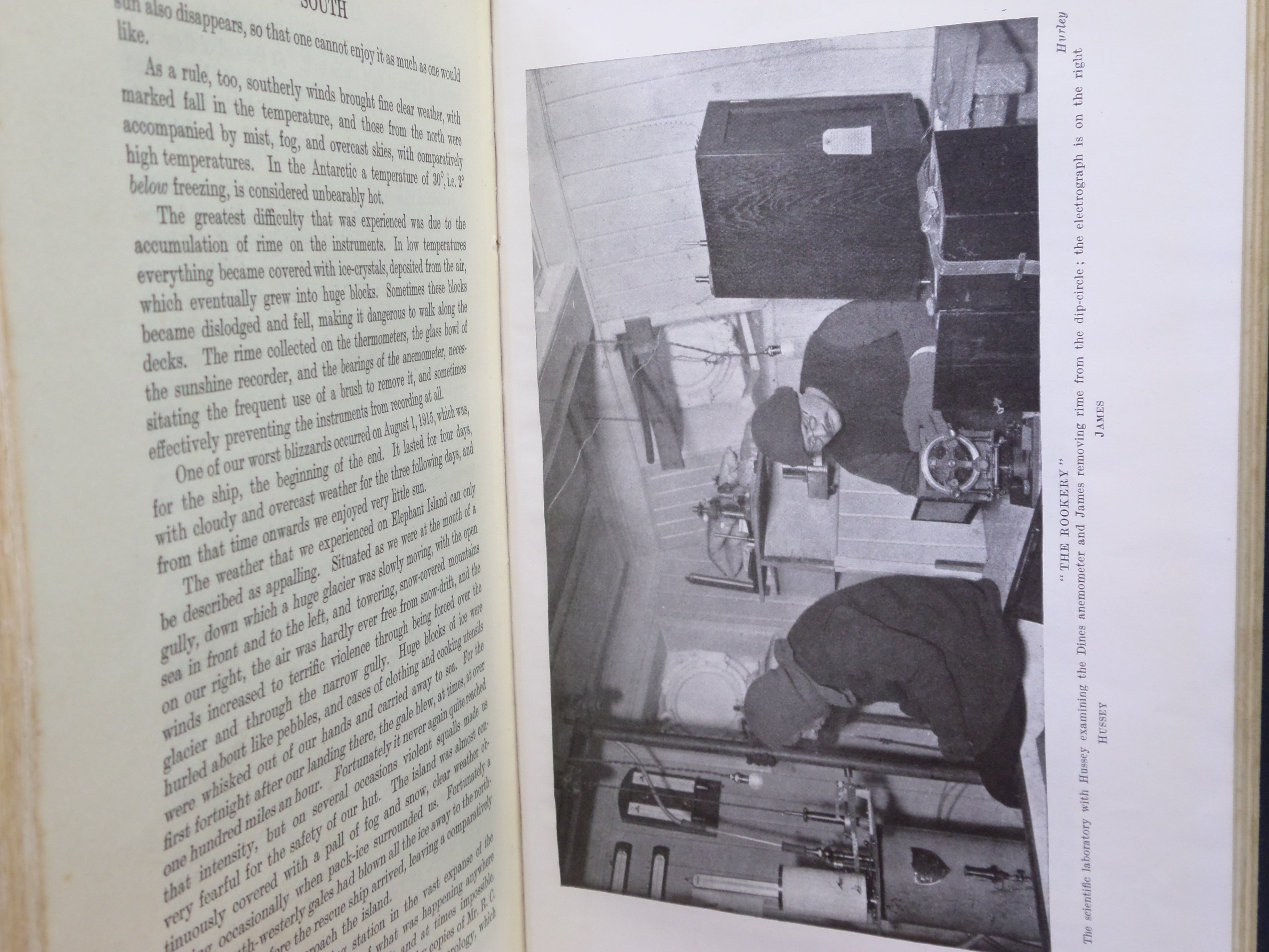 SOUTH: THE STORY OF SHACKLETON'S LAST EXPEDITION 1914-1917 BY ERNEST SHACKLETON 1920