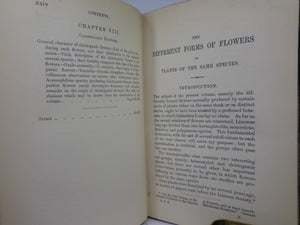 THE DIFFERENT FORMS OF FLOWERS ON PLANTS OF THE SAME SPECIES BY CHARLES DARWIN 1892