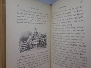 ALICE'S ADVENTURES IN WONDERLAND & THROUGH THE LOOKING-GLASS 1885-1886 LEWIS CARROLL