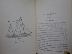 AROUND THE WORLD IN EIGHTY DAYS BY JULES VERNE C.1900