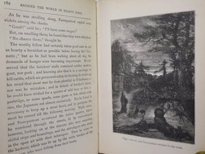 AROUND THE WORLD IN EIGHTY DAYS BY JULES VERNE C.1900