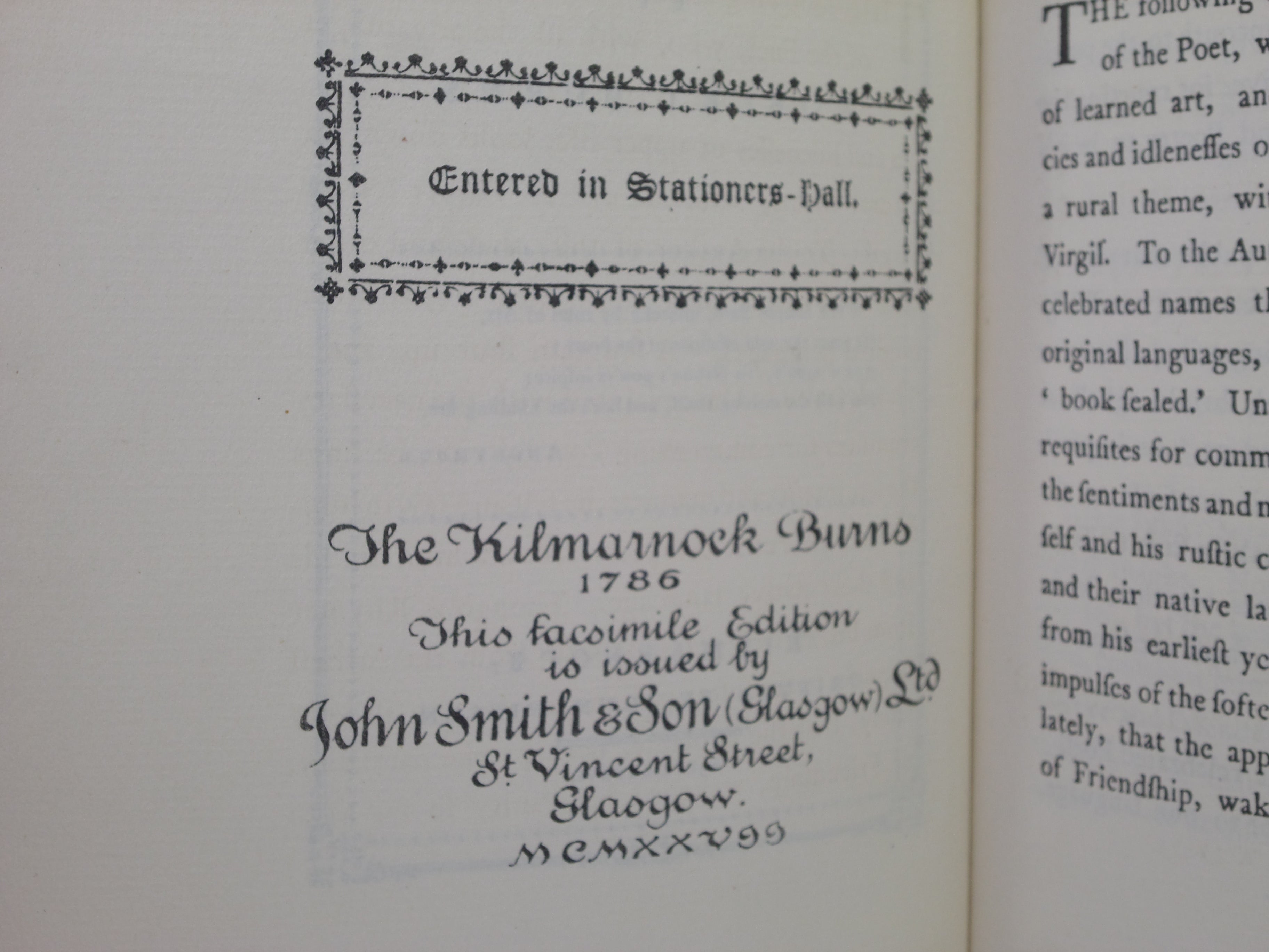 POEMS CHIEFLY IN THE SCOTTISH DIALECT BY ROBERT BURNS SANGORSKI FINE BINDING