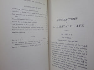 RECOLLECTIONS OF A MILITARY LIFE BY GENERAL SIR JOHN ADYE 1895 FIRST EDITION FINELY BOUND BY BAYNTUN-RIVIERE