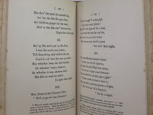 POEMS CHIEFLY IN THE SCOTTISH DIALECT BY ROBERT BURNS SANGORSKI FINE BINDING