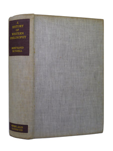 HISTORY OF WESTERN PHILOSOPHY BY BERTRAND RUSSELL 1946 FIRST EDITION