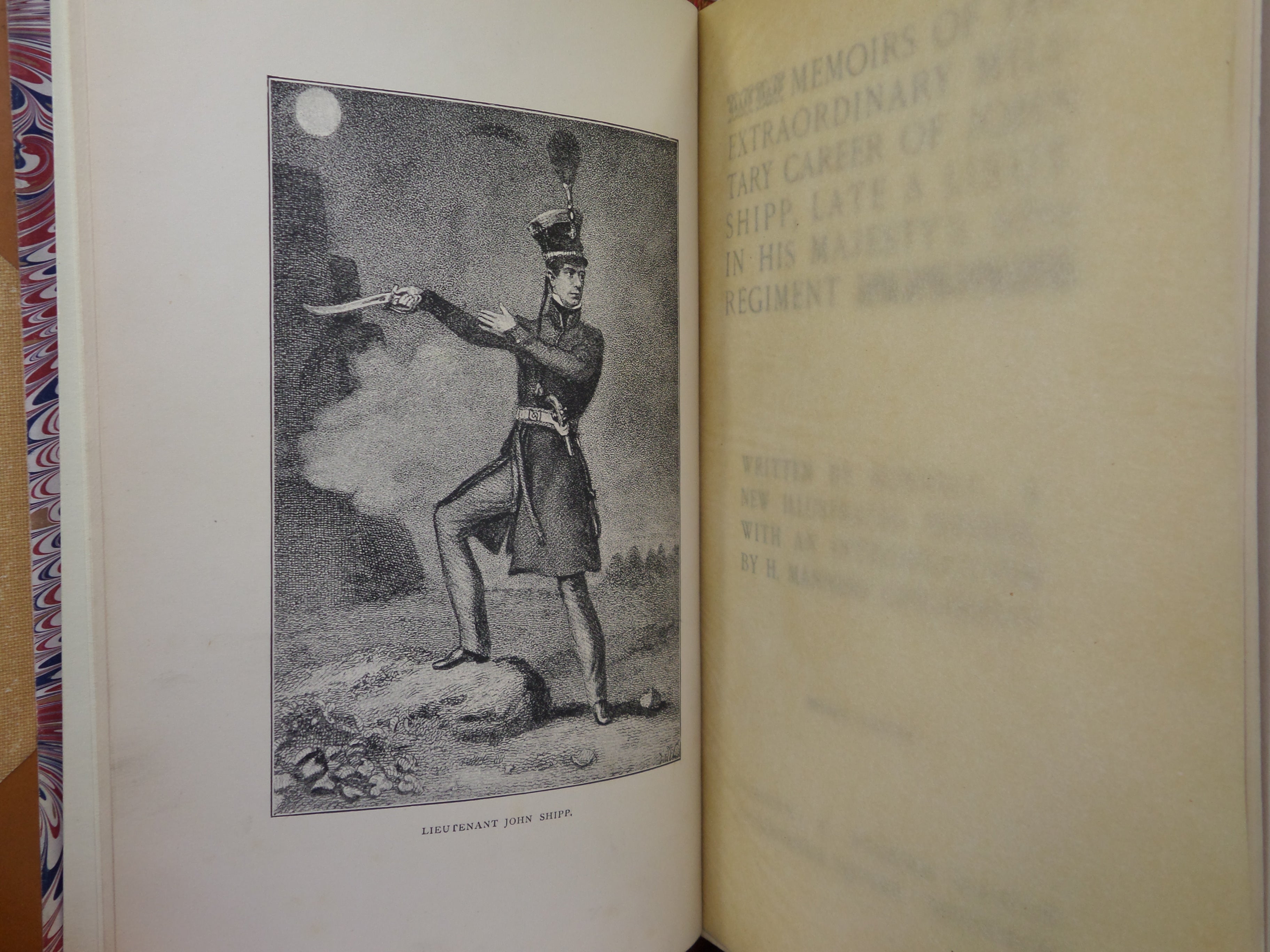 MEMOIRS OF THE EXTRAORDINARY MILITARY CAREER OF JOHN SHIPP 1894 FIRST EDITION FINELY BOUND BY BAYNTUN-RIVIERE