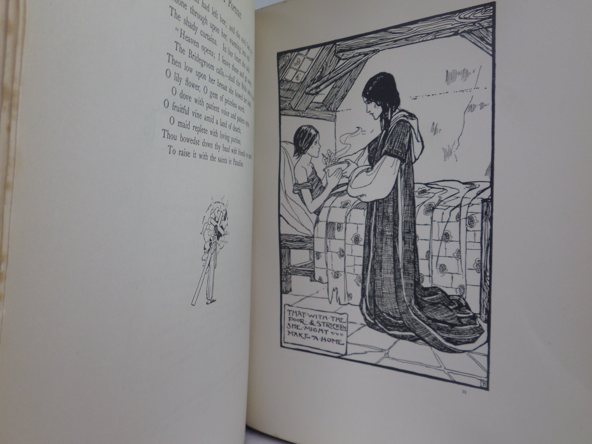 POEMS BY CHRISTINA ROSSETTI 1910 ILLUSTRATED BY FLORENCE HARRISON