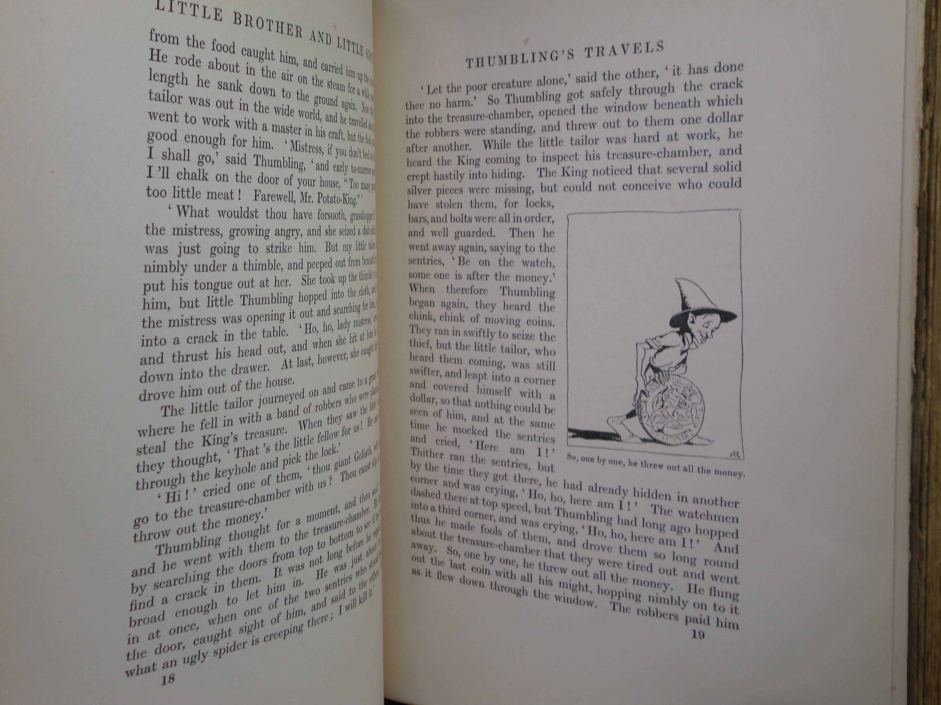 LITTLE BROTHER & LITTLE SISTER 1917 BROTHERS GRIMM, ARTHUR RACKHAM FIRST EDITION