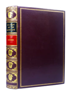 THE LAST OF THE MOHICANS BY JAMES FENIMORE COOPER 1900 BAYNTUN BINDING, H.M. BROCK ILLUSTRATIONS