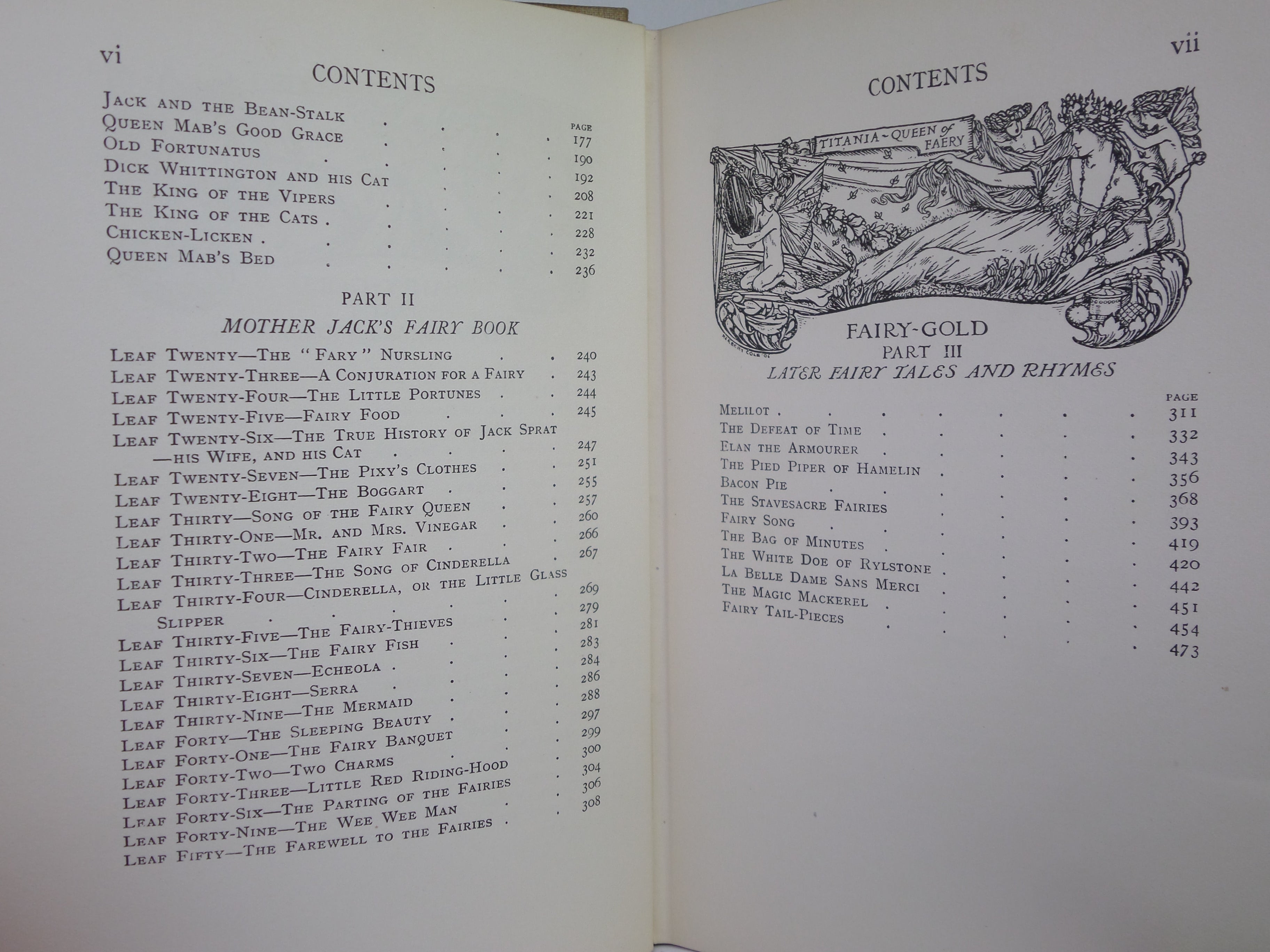 FAIRY-GOLD: A BOOK OF OLD ENGLISH FAIRY TALES CHOSEN BY ERNEST RHYS 1911