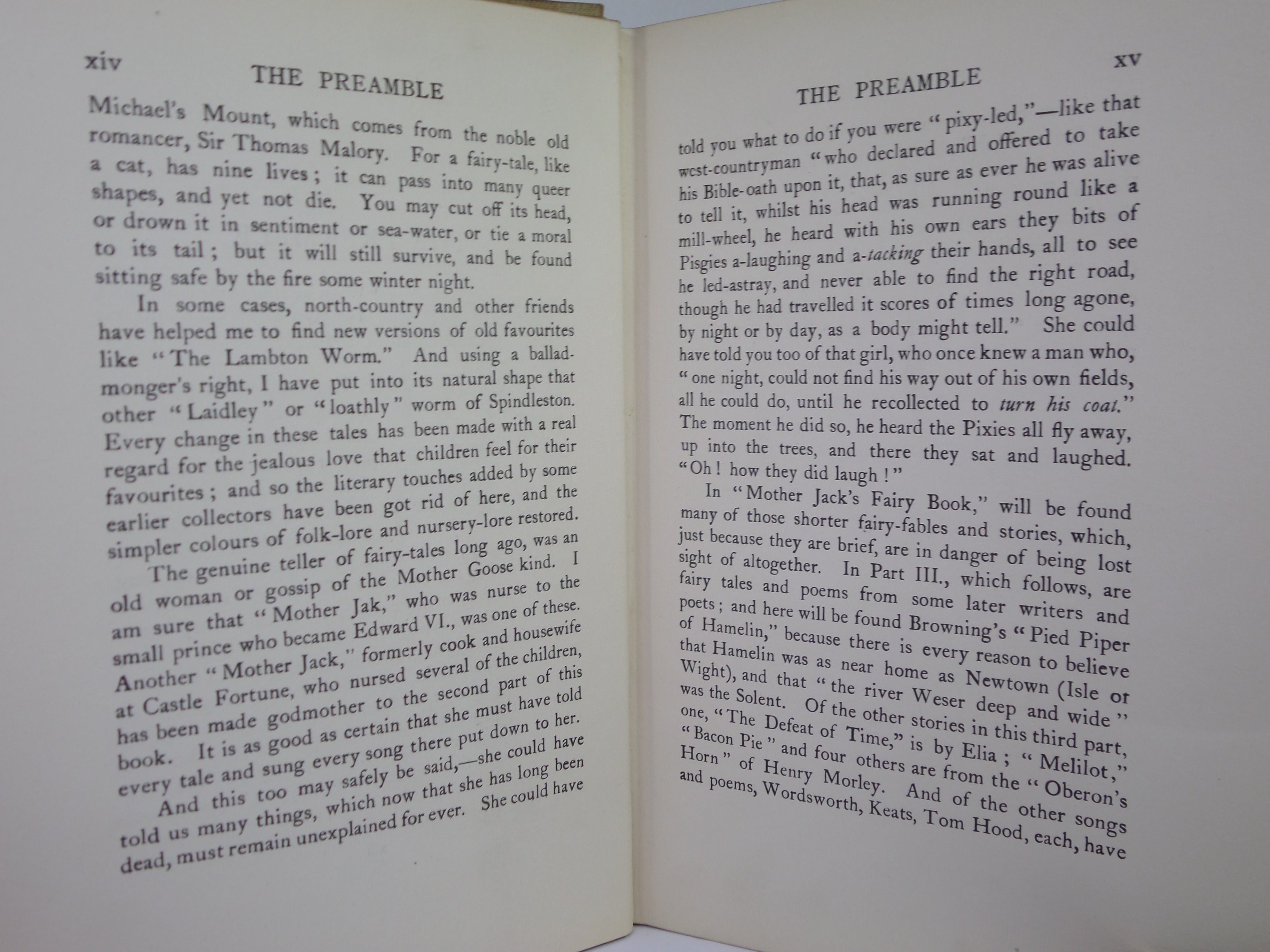 FAIRY-GOLD: A BOOK OF OLD ENGLISH FAIRY TALES CHOSEN BY ERNEST RHYS 1911