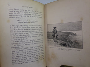 TREASURE ISLAND BY ROBERT LOUIS STEVENSON 1885 FIRST ILLUSTRATED EDITION