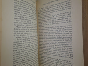 THE LAST OF THE MOHICANS BY JAMES FENIMORE COOPER 1900 BAYNTUN BINDING, H.M. BROCK ILLUSTRATIONS