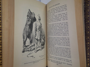 THE LAST OF THE MOHICANS BY JAMES FENIMORE COOPER 1900 BAYNTUN BINDING, H.M. BROCK ILLUSTRATIONS