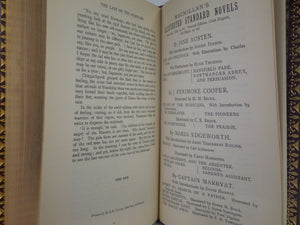 THE LAST OF THE MOHICANS BY JAMES FENIMORE COOPER 1900 BAYNTUN BINDING, H.M. BROCK ILLUSTRATIONS