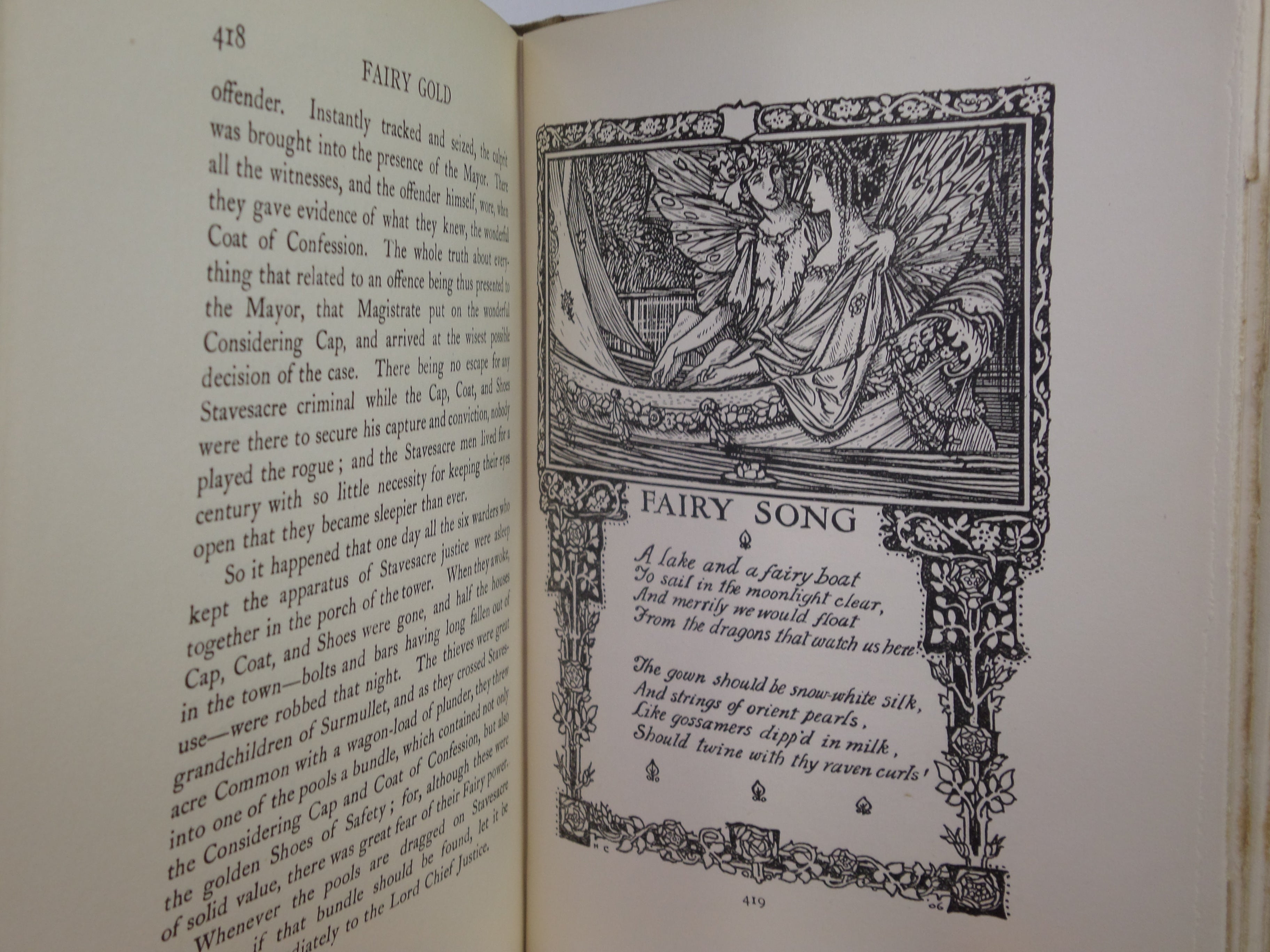 FAIRY-GOLD: A BOOK OF OLD ENGLISH FAIRY TALES CHOSEN BY ERNEST RHYS 1911