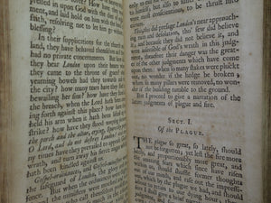GOD'S TERRIBLE VOICE IN THE CITY 1722 THOMAS VINCENT [PLAGUE - GREAT FIRE OF LONDON]