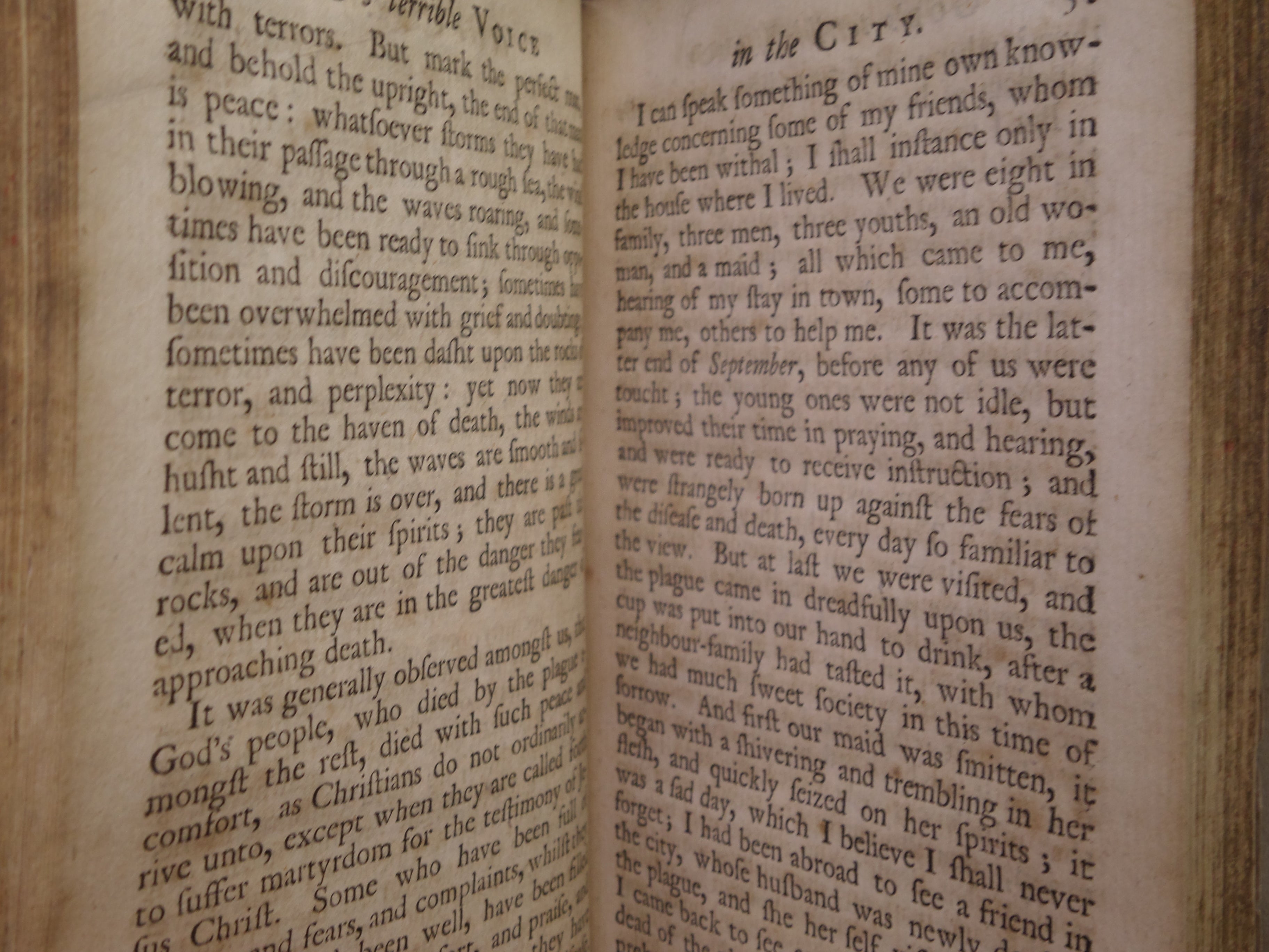 GOD'S TERRIBLE VOICE IN THE CITY 1722 THOMAS VINCENT [PLAGUE - GREAT FIRE OF LONDON]