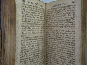 GOD'S TERRIBLE VOICE IN THE CITY 1722 THOMAS VINCENT [PLAGUE - GREAT FIRE OF LONDON]