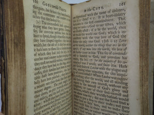 GOD'S TERRIBLE VOICE IN THE CITY 1722 THOMAS VINCENT [PLAGUE - GREAT FIRE OF LONDON]