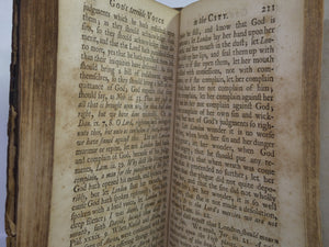 GOD'S TERRIBLE VOICE IN THE CITY 1722 THOMAS VINCENT [PLAGUE - GREAT FIRE OF LONDON]